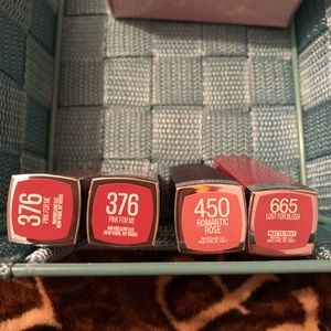 Maybelline Makeup - Brand new never used Maybelline Lipsticks Maybelline Makeup - Brand new never used Maybelline Lipsticks